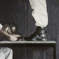 CALM 
 oil on canvas, 170x170cm