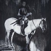 HORSE 
 oil on canvas, 220x200cm