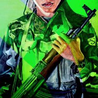 SOLDIER 
 oil on canvas, 100x70cm, 2007